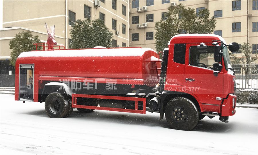 東風(fēng)天錦10噸簡易消防車 東風(fēng)天錦10噸簡易消防車
